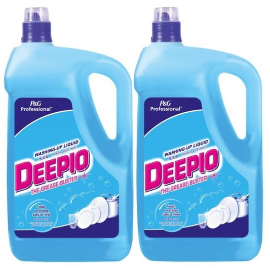 Deepio Professional Washing Up Liquid 5 Litre - NWT FM SOLUTIONS - YOUR CATERING WHOLESALER