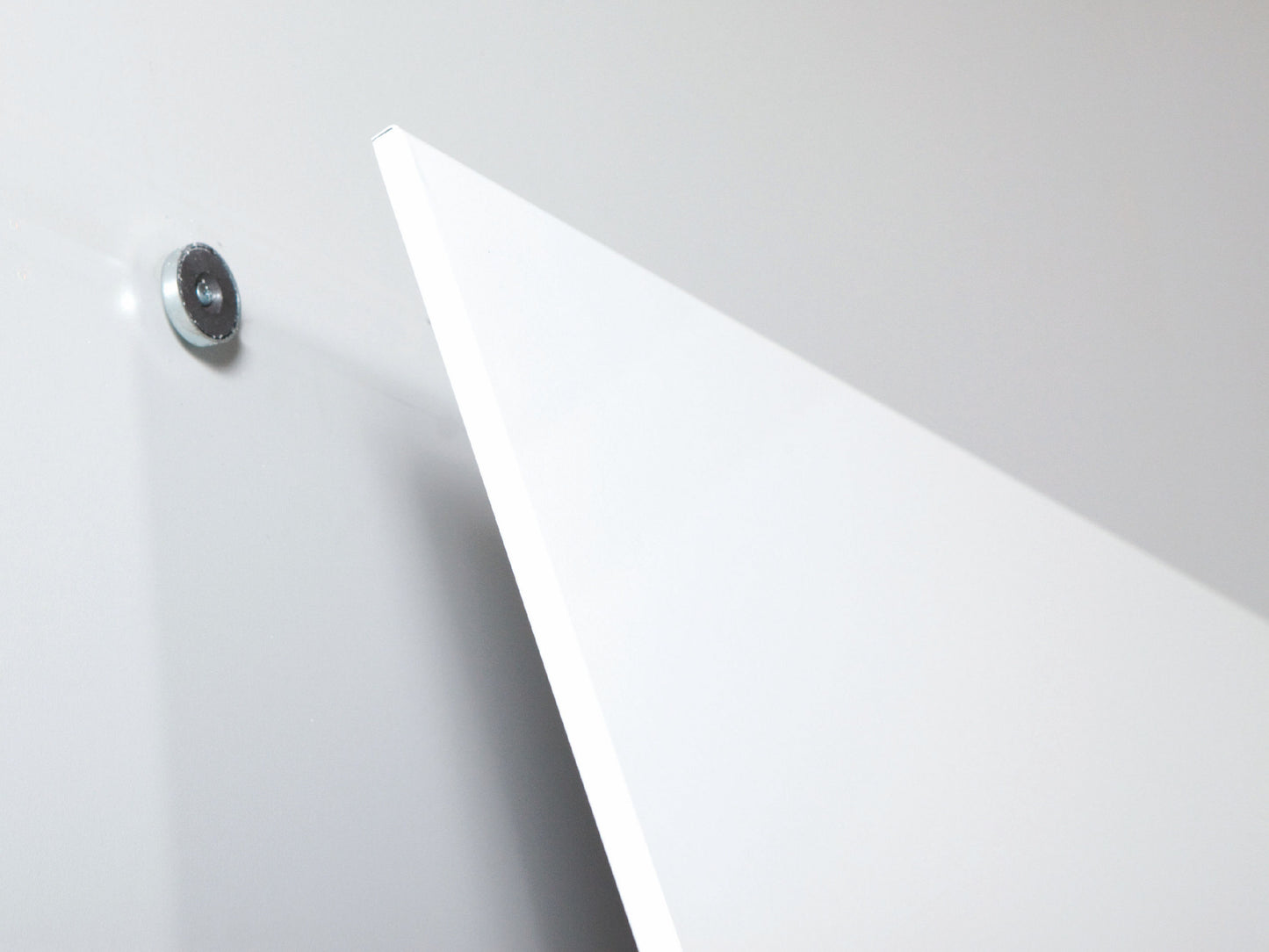 Bi-Office Magnetic Lacquered Steel Whiteboard Tile 1150x750mm White - DET8025397