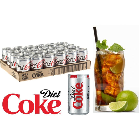 Diet Coke Cans 24x150ml - NWT FM SOLUTIONS - YOUR CATERING WHOLESALER