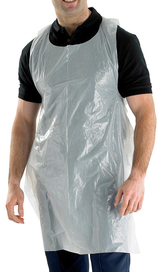 Beeswift Once Disposable White Aprons 1000's - NWT FM SOLUTIONS - YOUR CATERING WHOLESALER