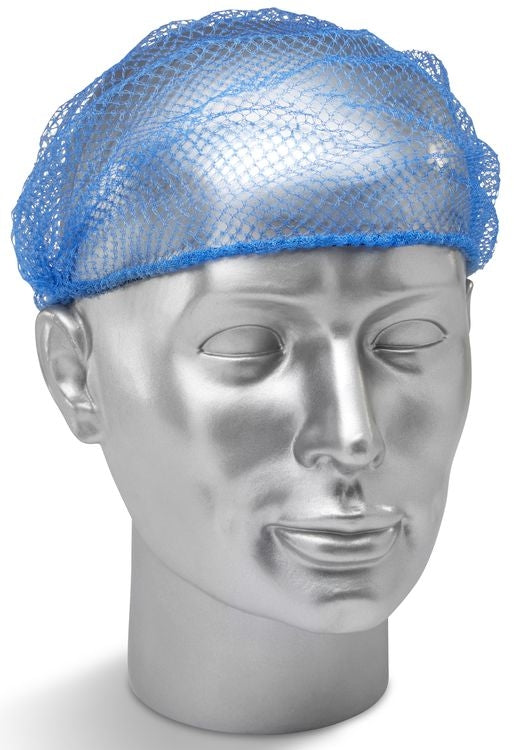 Beeswift Once Disposable Blue Hairnet Pack 100's - NWT FM SOLUTIONS - YOUR CATERING WHOLESALER