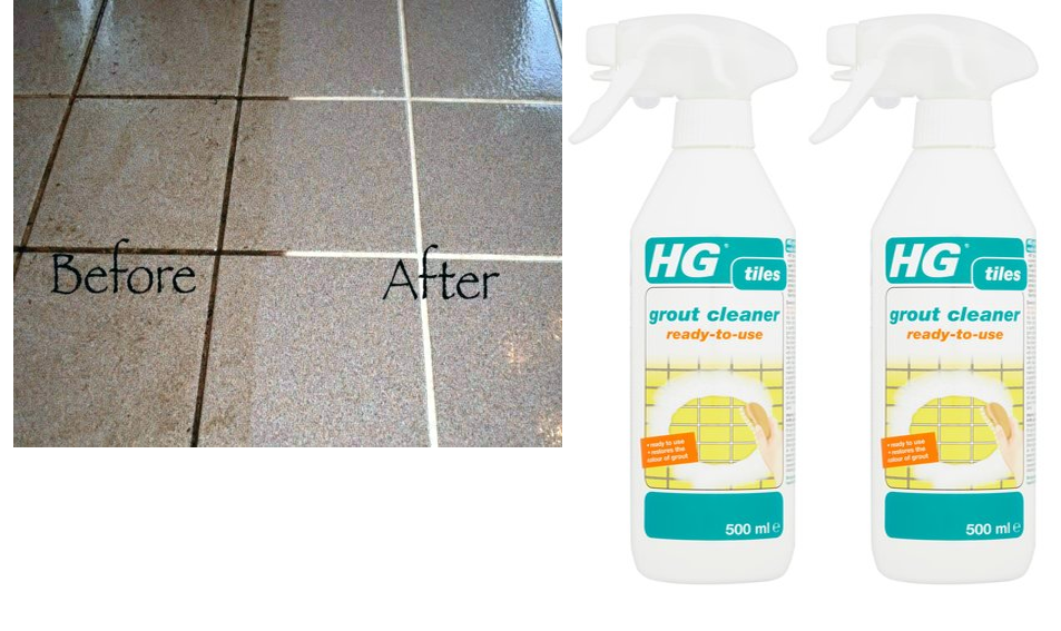 HG Tiles Grout Cleaner Ready To Use 500ml - NWT FM SOLUTIONS - YOUR CATERING WHOLESALER