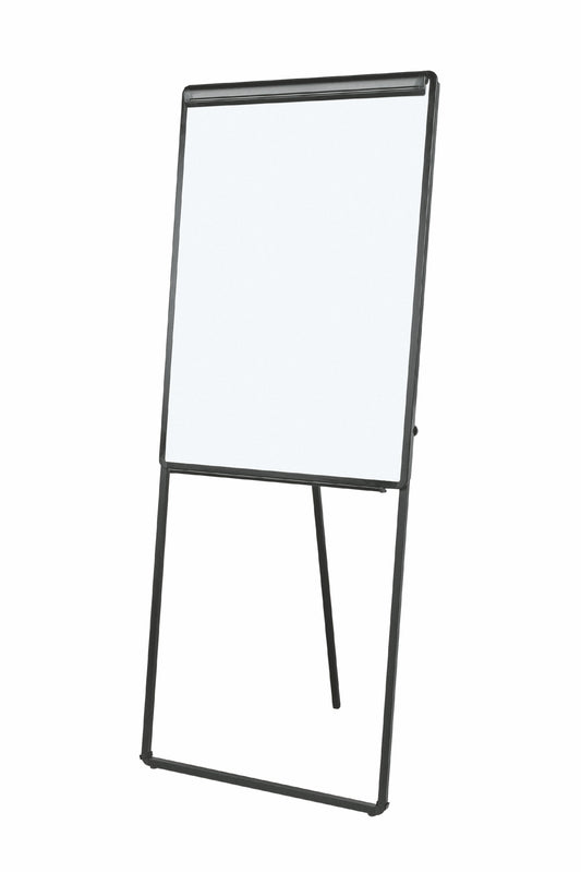 Bi-Office Footbar Flipchart Easel Non Magnetic 700x1000mm Black - EA2300007 - NWT FM SOLUTIONS - YOUR CATERING WHOLESALER