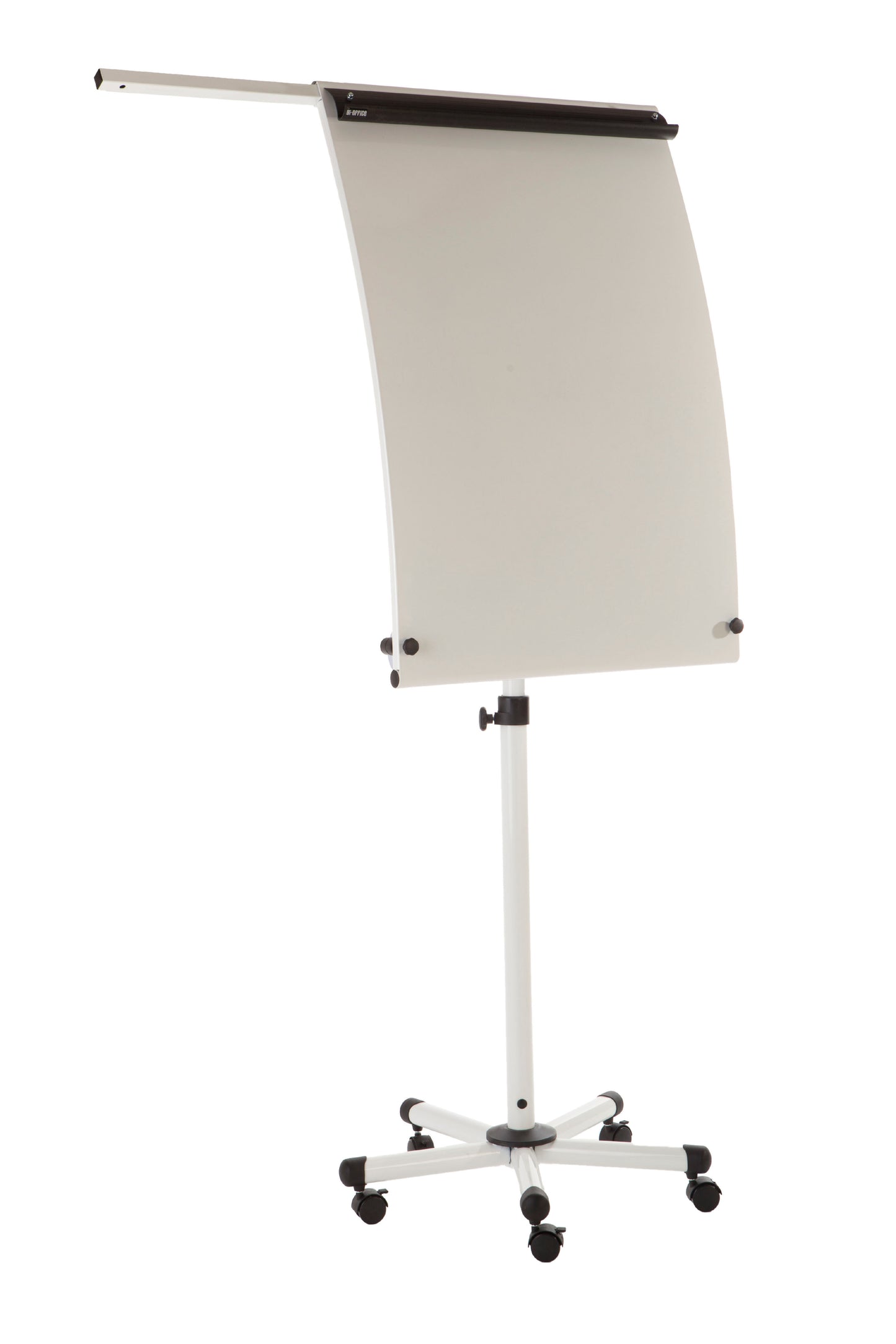 Bi-Office Roll Up Mobile Flipchart Easel 700x950mm Silver - EA4822016