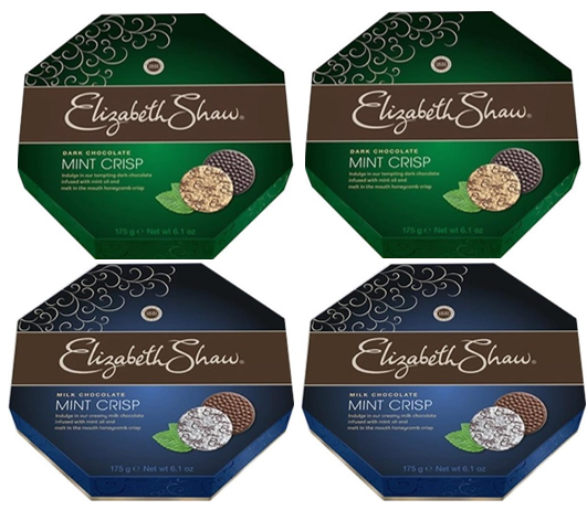 Elizabeth Shaw Dark Chocolate Mint Crisp 26's 175g - NWT FM SOLUTIONS - YOUR CATERING WHOLESALER