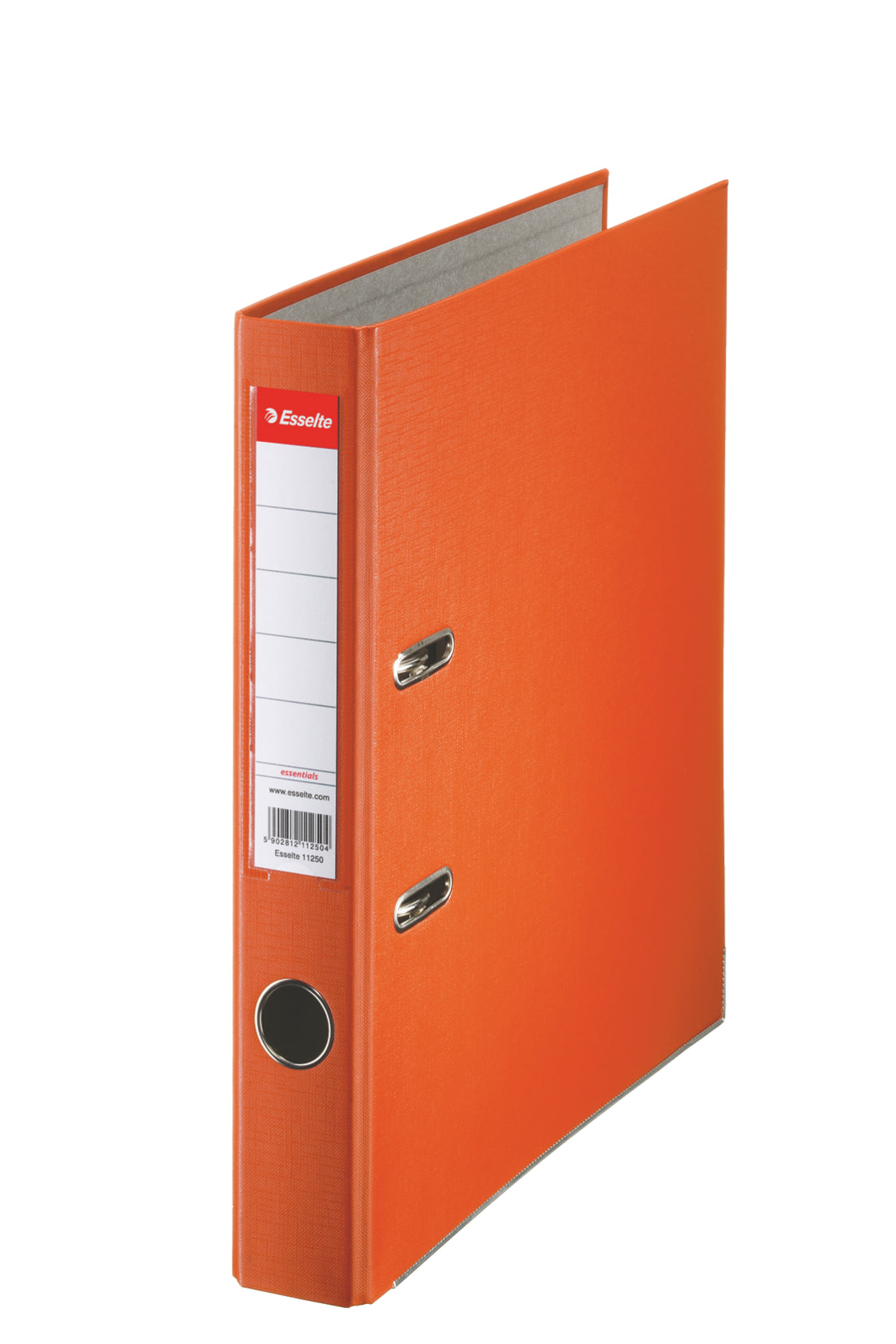 Esselte Essentials Lever Arch File Polypropylene A4 50mm Spine Width Orange (Pack 25) 81171 - NWT FM SOLUTIONS - YOUR CATERING WHOLESALER