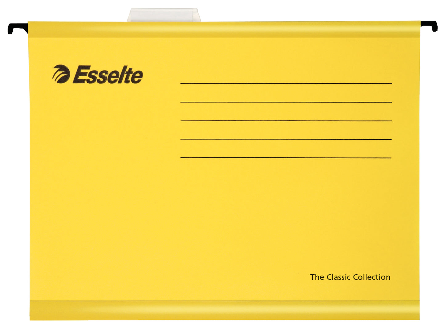 Esselte Classic A4 Suspension File Board 15mm V Base Yellow (Pack 25) 90314