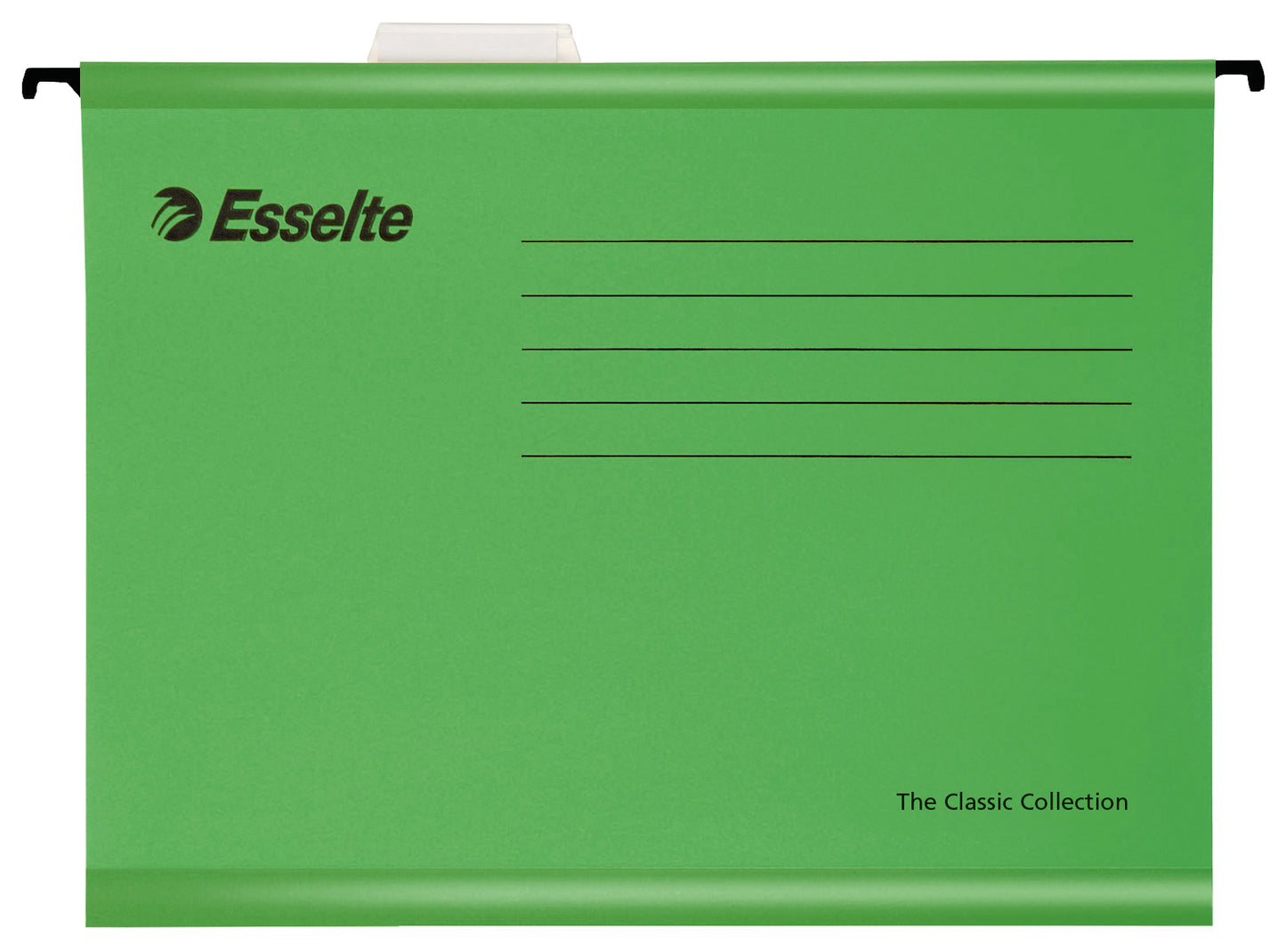 Esselte Classic Foolscap Suspension File Board 15mm V Base Green (Pack 25) 90337