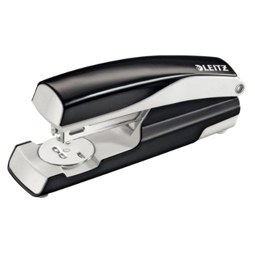 Leitz 5502 NeXXt Half Strip Stapler Metal 30 Sheet Black 55020095 - NWT FM SOLUTIONS - YOUR CATERING WHOLESALER