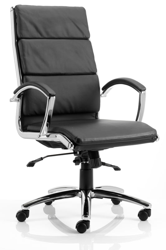 Classic Executive Chair High Back Black EX000007 - NWT FM SOLUTIONS - YOUR CATERING WHOLESALER