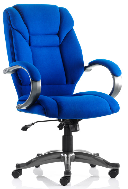 Galloway Executive Chair Blue Fabric EX000031 - NWT FM SOLUTIONS - YOUR CATERING WHOLESALER