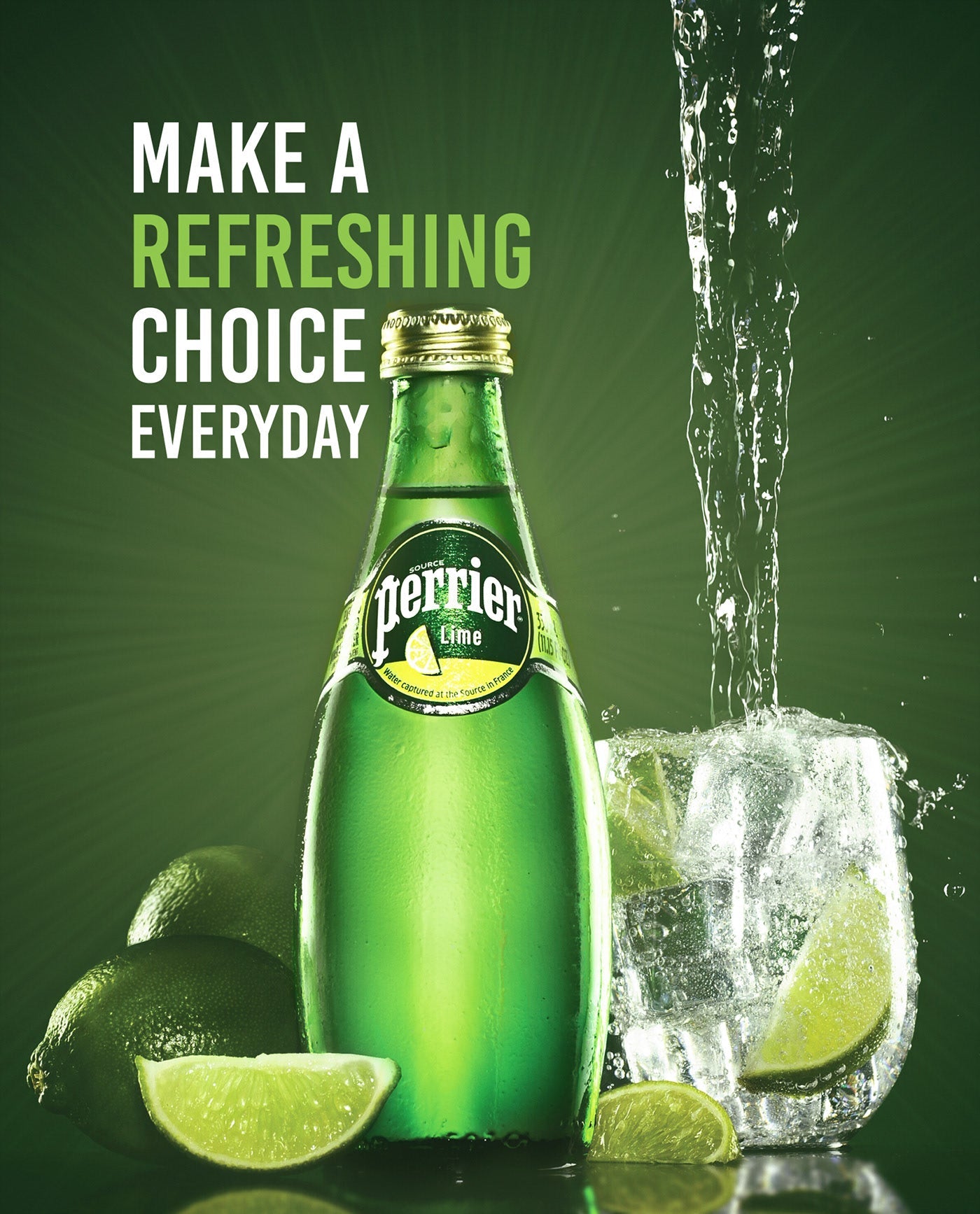 Perrier 250ml Sparkling Water Slim Can (Pack of 35)