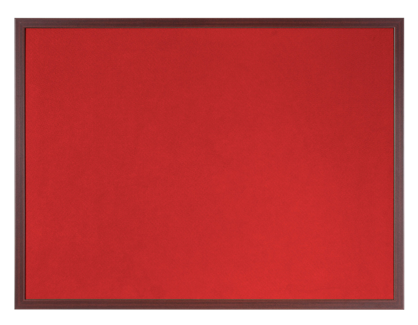 Bi-Office Earth-It Red Felt Noticeboard Cherry Wood Frame 1800x1200mm - FB8546653 - NWT FM SOLUTIONS - YOUR CATERING WHOLESALER