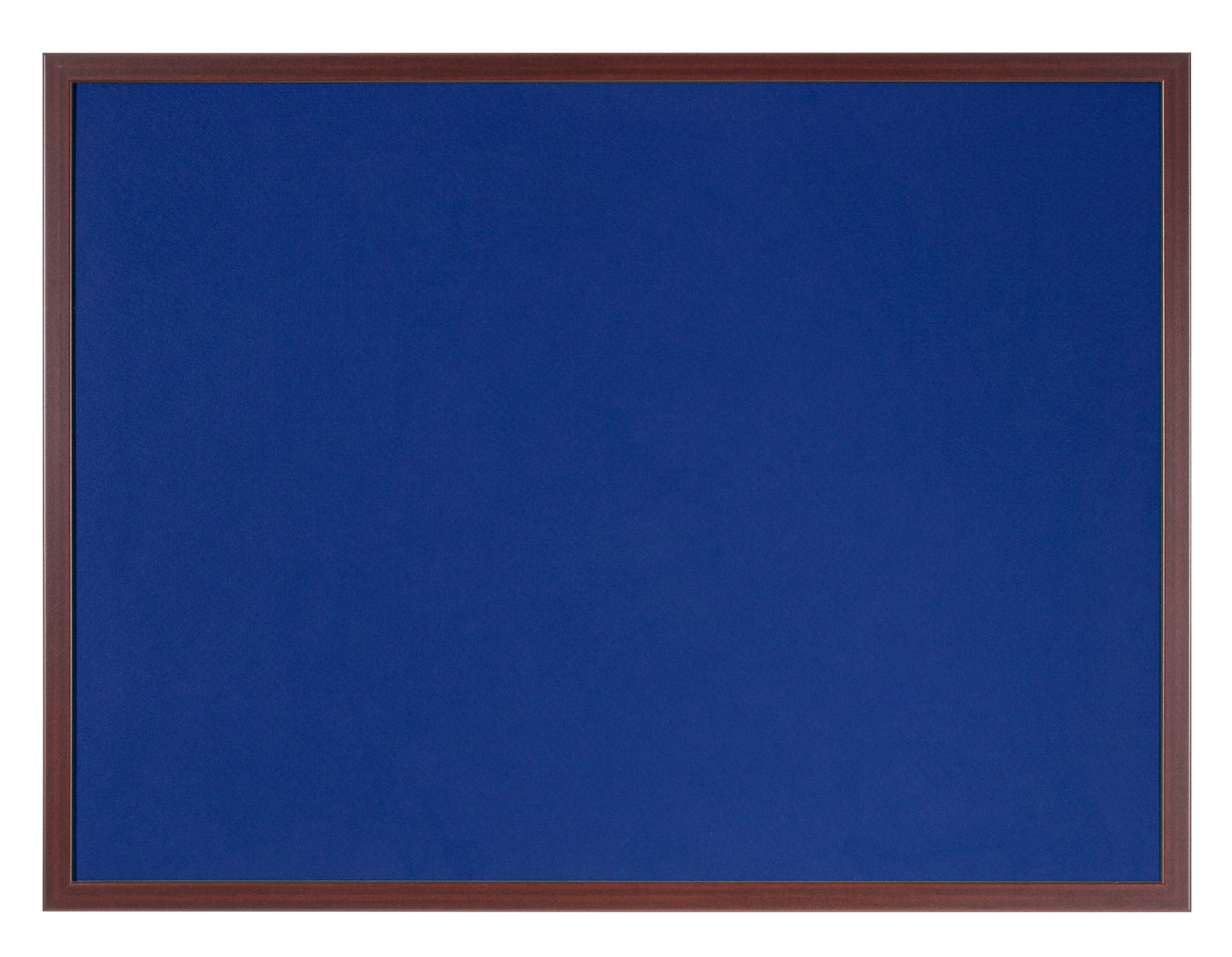 Bi-Office Earth-It Blue Felt Noticeboard Cherry Wood Frame 2400x1200mm - FB8643653 - NWT FM SOLUTIONS - YOUR CATERING WHOLESALER