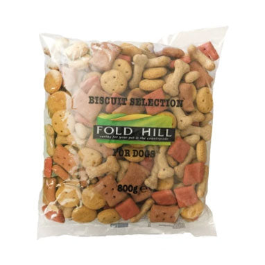 Fold Hill Biscuit Selection For Dogs 800g