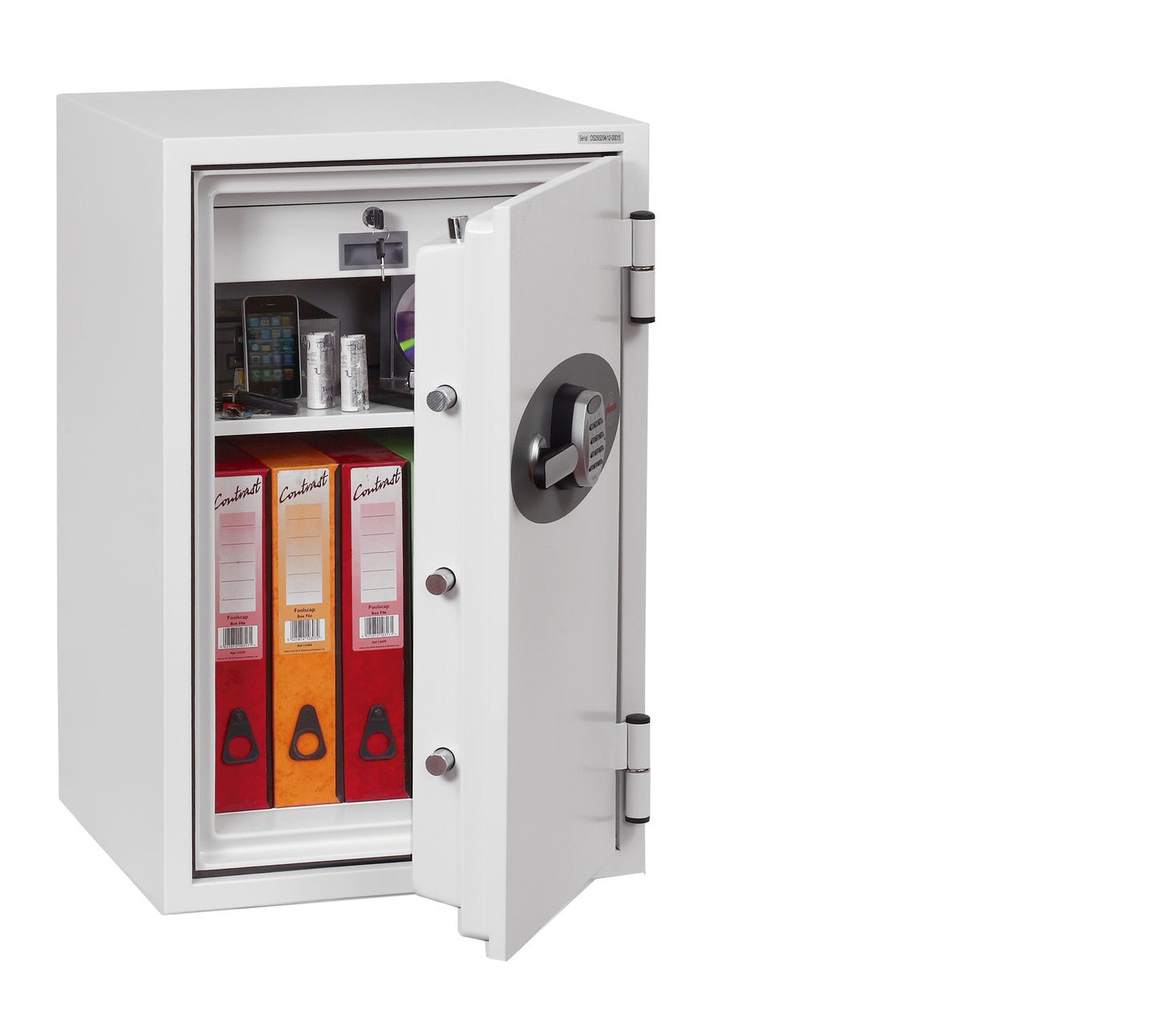 Phoenix Fire Fighter Size 2 Fire Safe Electronic Lock White FS0442E