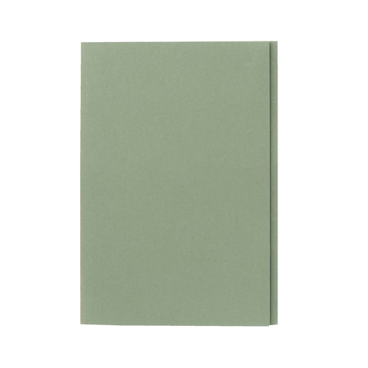 Guildhall Square Cut Folders Manilla Foolscap 315gsm Green (Pack 100) - FS315-GRNZ - NWT FM SOLUTIONS - YOUR CATERING WHOLESALER