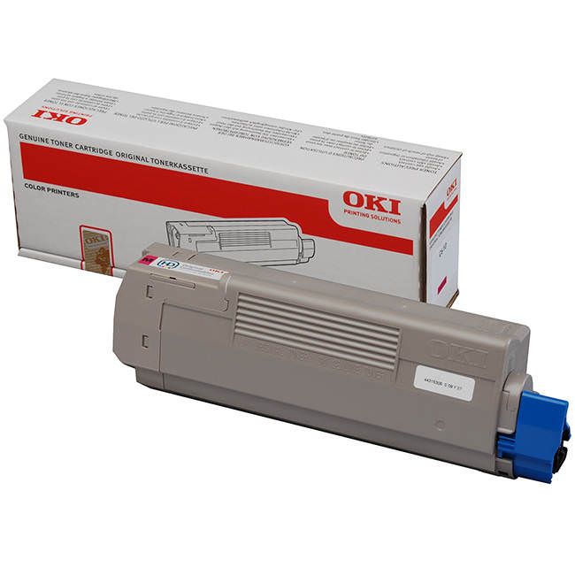 OKI Magenta Toner Cartridge 6K pages - 44315306 - NWT FM SOLUTIONS - YOUR CATERING WHOLESALER