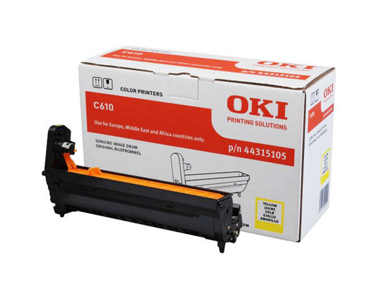 OKI Yellow Drum Unit 20K pages - 44315105 - NWT FM SOLUTIONS - YOUR CATERING WHOLESALER