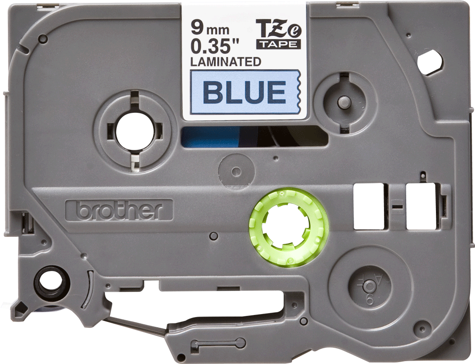 Brother Black On Blue Label Tape 9mm x 8m - TZE521