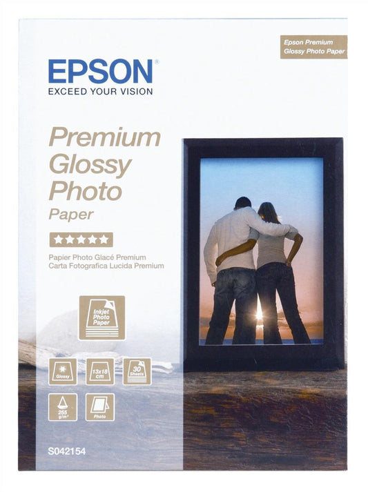 Epson Glossy Photo 13 x 18cm 30 Sheets - C13S042154 - NWT FM SOLUTIONS - YOUR CATERING WHOLESALER