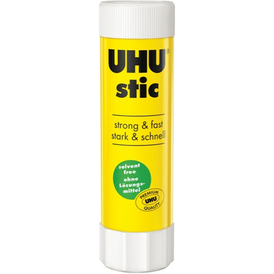 UHU Stic Glue Stick 21g (Pack 12) - 3-45611 - NWT FM SOLUTIONS - YOUR CATERING WHOLESALER