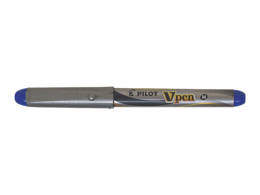 Pilot V-Pen Erasable Disposable Fountain Pen Blue (Pack 12) - 631101203 - NWT FM SOLUTIONS - YOUR CATERING WHOLESALER