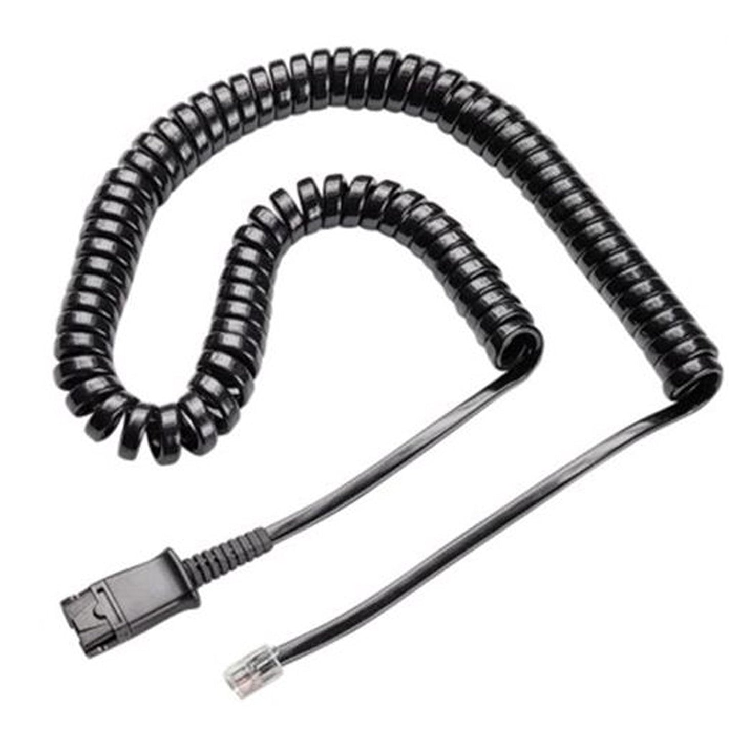 Poly U10P Curly Cable 3M - NWT FM SOLUTIONS - YOUR CATERING WHOLESALER