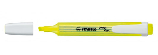 STABILO swing cool Highlighter Chisel Tip 1-4mm Line Yellow (Pack 10) - 275/24 - NWT FM SOLUTIONS - YOUR CATERING WHOLESALER