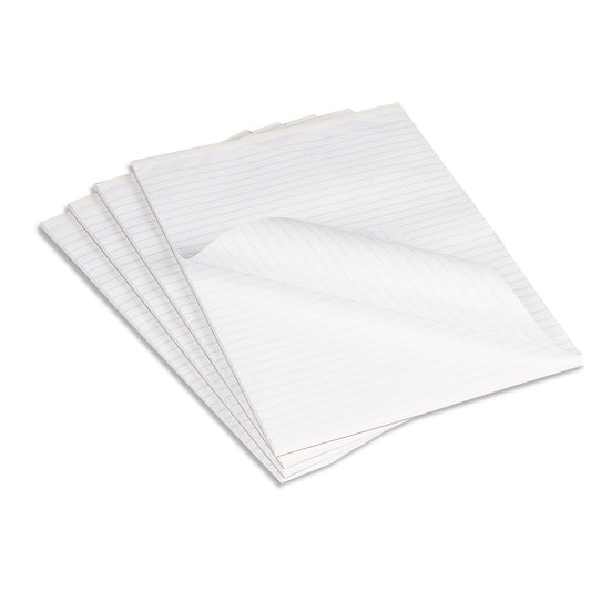 Sivine A4 Memo Pad Ruled 160 Pages White (Pack 10) - A4MEMOF - NWT FM SOLUTIONS - YOUR CATERING WHOLESALER