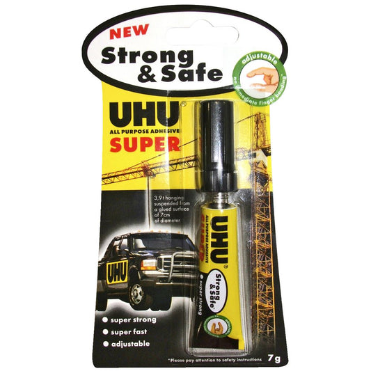 UHU All Purpose Glue 7g (Pack 12) - 3-39722 - NWT FM SOLUTIONS - YOUR CATERING WHOLESALER