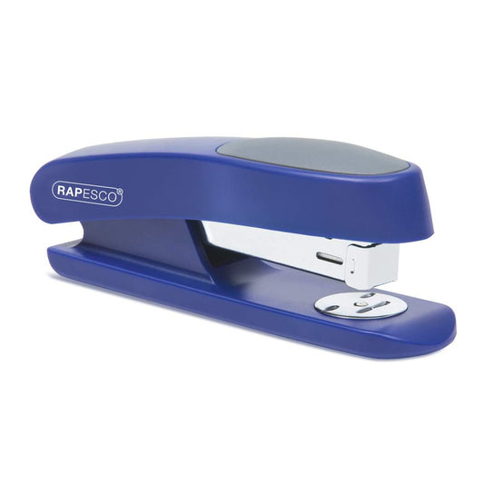 Rapesco Sting Ray Half Strip Stapler 20 Sheet Blue - RR7260L3 - NWT FM SOLUTIONS - YOUR CATERING WHOLESALER