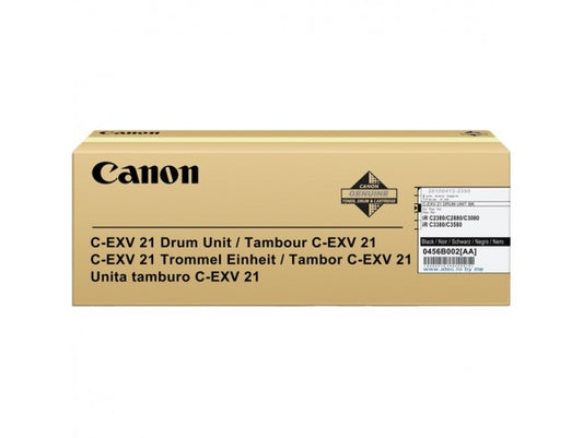 Canon EXV21BK Black Drum Unit 77k pages - 0456B002 - NWT FM SOLUTIONS - YOUR CATERING WHOLESALER