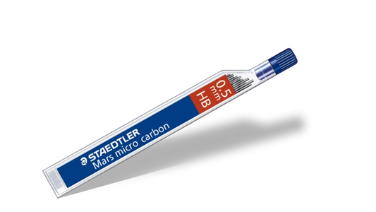 Staedtler Mars Micro Pencil Lead Refill HB 0.5mm Lead 12 Leads Per Tube (Pack 12) - 25005-HB - NWT FM SOLUTIONS - YOUR CATERING WHOLESALER