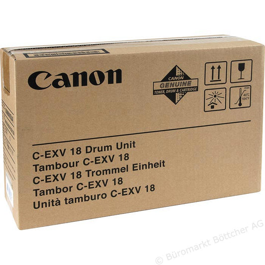 Canon EXV18 Drum Unit 26.9k pages - 0388B002 - NWT FM SOLUTIONS - YOUR CATERING WHOLESALER