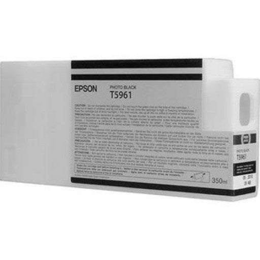 Epson T5961 Black Ink Cartridge 350ml - C13T596100 - NWT FM SOLUTIONS - YOUR CATERING WHOLESALER