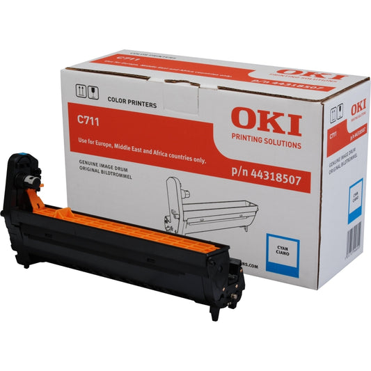 OKI Cyan Drum Unit 20K pages - 44318507 - NWT FM SOLUTIONS - YOUR CATERING WHOLESALER