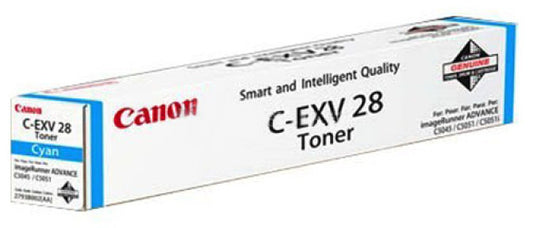 Canon EXV28C Cyan Standard Capacity Toner Cartridge 38k pages - 2793B002 - NWT FM SOLUTIONS - YOUR CATERING WHOLESALER