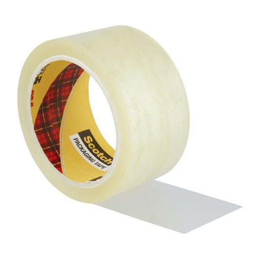Scotch Packaging Tape Heavy Transparent 50mm x 66m (Pack 6) - 7100303340 - NWT FM SOLUTIONS - YOUR CATERING WHOLESALER