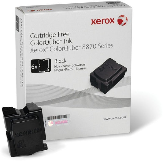 Xerox Black Standard Capacity Solid Ink 16.7k pages for 8570 8870 - 108R00957 - NWT FM SOLUTIONS - YOUR CATERING WHOLESALER