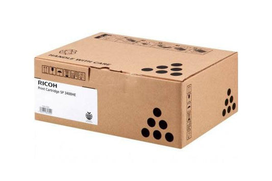Ricoh 3400LE Black Standard Capacity Toner Cartridge 2.5k pages - 406523 - NWT FM SOLUTIONS - YOUR CATERING WHOLESALER
