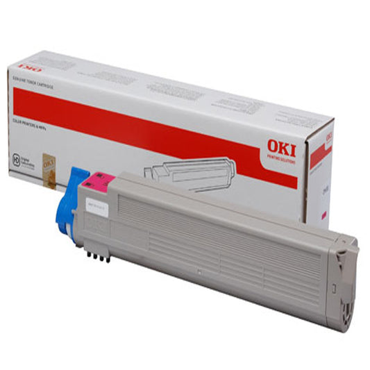 OKI Magenta Toner Cartridge 22K pages - 43837130 - NWT FM SOLUTIONS - YOUR CATERING WHOLESALER