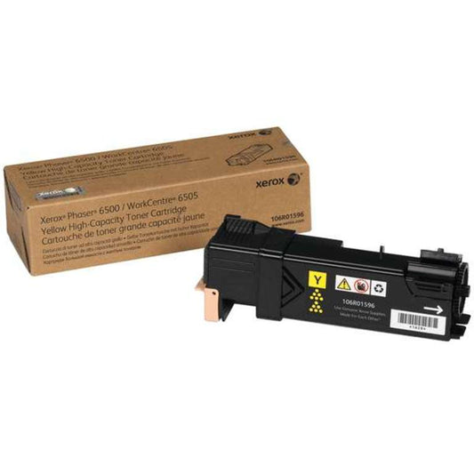 Xerox Yellow High Capacity Toner Cartridge 2.5k pages for 6500 6505 - 106R01596 - NWT FM SOLUTIONS - YOUR CATERING WHOLESALER