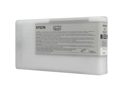 Epson T6537 Light Black Ink Cartridge 200ml - C13T653700 - NWT FM SOLUTIONS - YOUR CATERING WHOLESALER