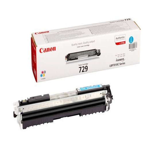 Canon 729C Cyan Standard Capacity Toner Cartridge 1k pages - 4369B002 - NWT FM SOLUTIONS - YOUR CATERING WHOLESALER