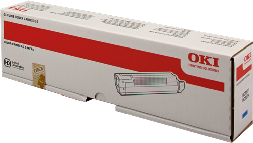 OKI Cyan Toner Cartridge 10K pages - 44059255 - NWT FM SOLUTIONS - YOUR CATERING WHOLESALER