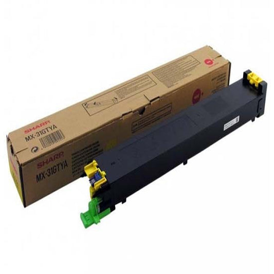 Sharp Yellow Toner Cartridge 15k pages - MX31GTYA - NWT FM SOLUTIONS - YOUR CATERING WHOLESALER