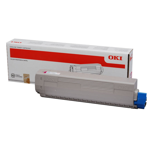 OKI Magenta Toner Cartridge 10K pages - 44844506 - NWT FM SOLUTIONS - YOUR CATERING WHOLESALER