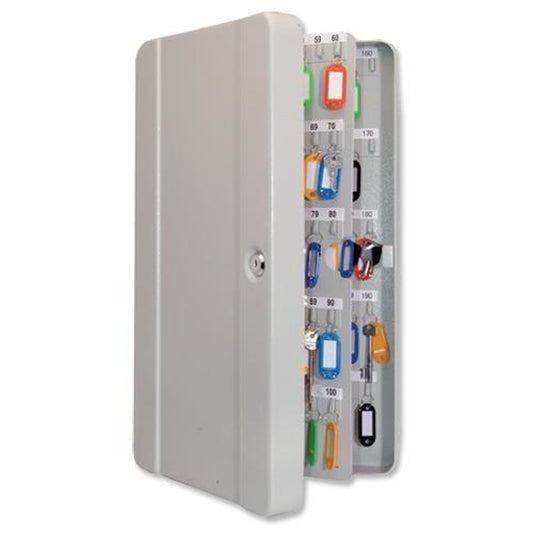 ValueX Key Cabinet 200 Hook Key Lock Steel Grey - KC200 - NWT FM SOLUTIONS - YOUR CATERING WHOLESALER