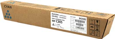 Ricoh C305E Cyan Standard Capacity Toner Cartridge 4k pages - 841595 - NWT FM SOLUTIONS - YOUR CATERING WHOLESALER